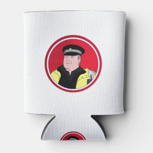 Police Officer Can Cooler