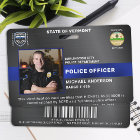 Police Officer Custom Law Enforcement Photo ID