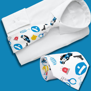 Police Officer  Dad Tie