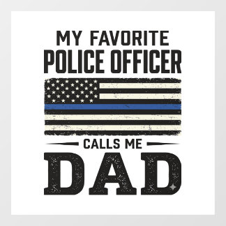 Police Officer Dad Vintage Flag Shirt Design_1