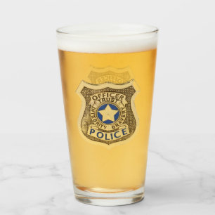 Police Officer Glass