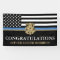 Police Officer Graduation Thin Blue Line
