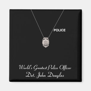Police Officer Magnet