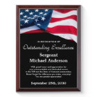 Police Officer Patriotic Custom USA American Flag