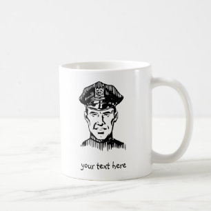 Police Officer Personalise Coffee Mug