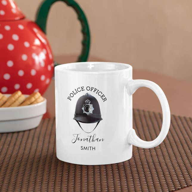 Police Officer | Personalised Coffee Mug (Creator Uploaded)