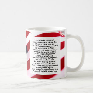 Police officer prayer coffee mug prayer
