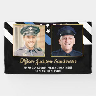 Police Officer Retirement Party 2 Photo Banner