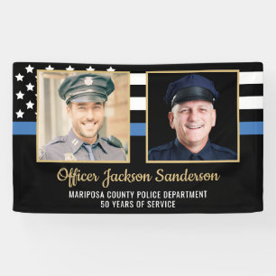 Police Officer Retirement Party 2 Photo Banner