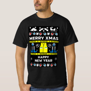 police officer ugly xmas sweater