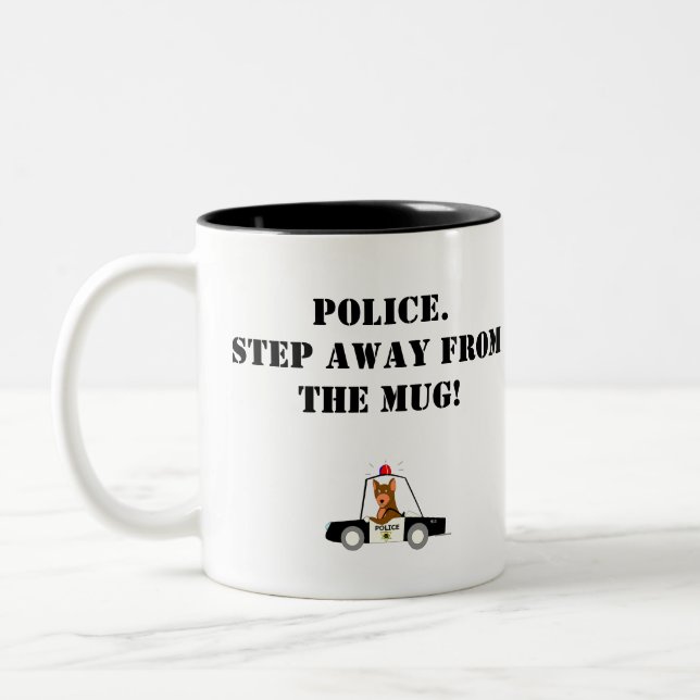 Police Officers mug (Left)