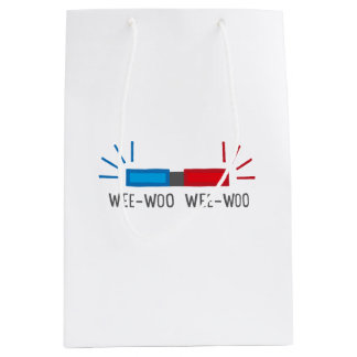 Police or Ambulance Siren Medium Gift Bag