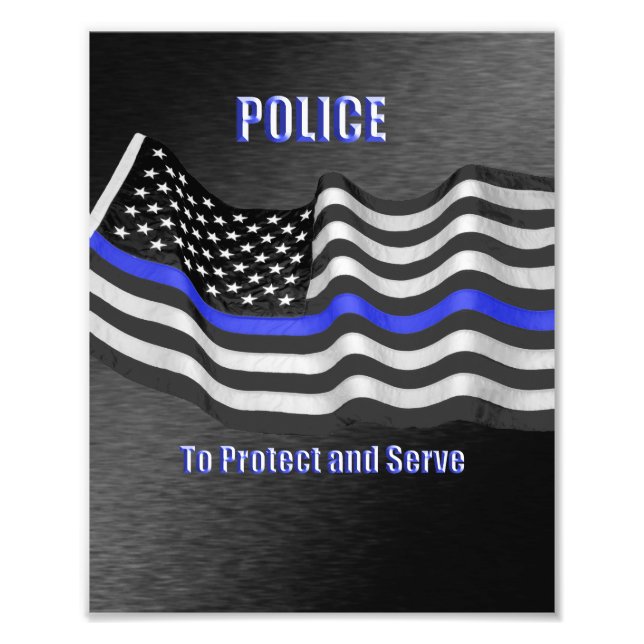 Police Photo Print (Front)