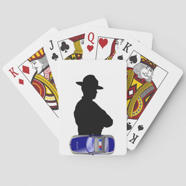 Police Playing Cards (Back)