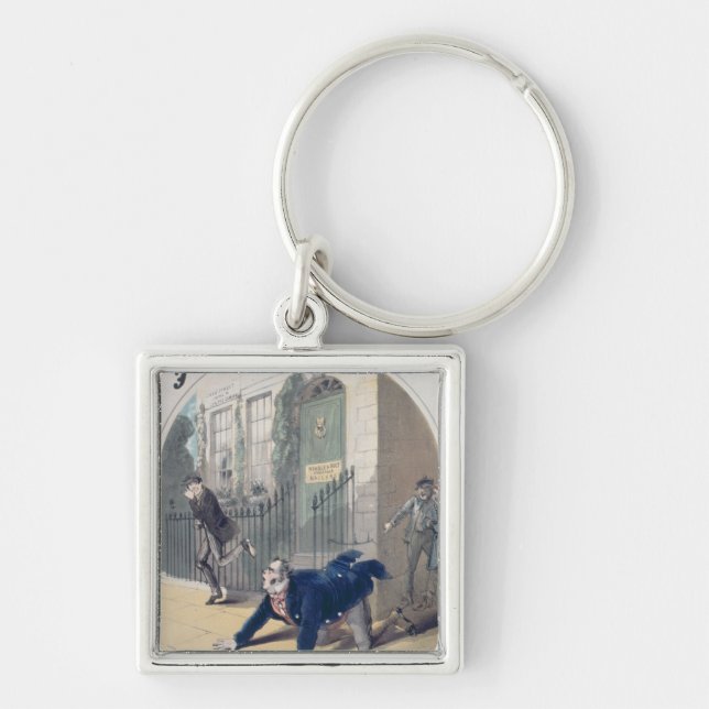 Police! Police! Song Book Cover, c.1865 Key Ring (Front)