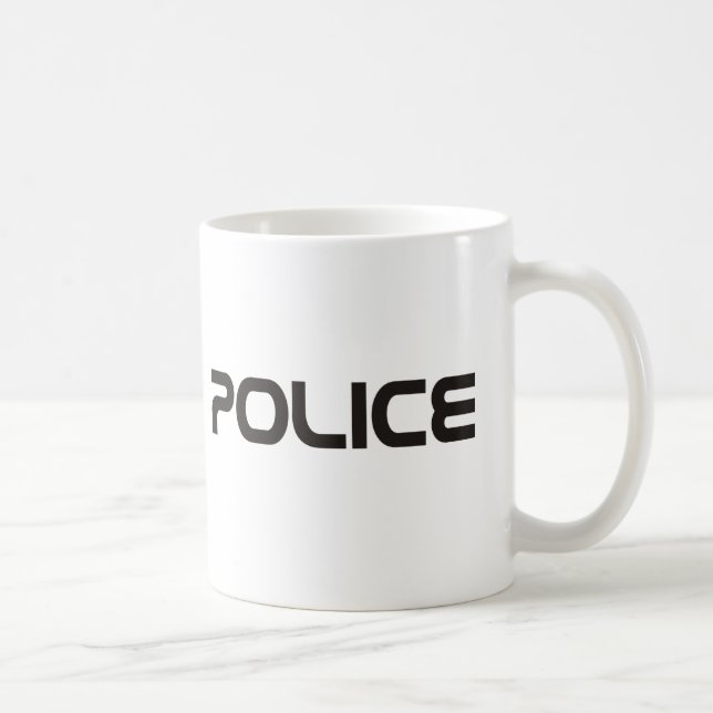 Police Products & Designs! Coffee Mug (Right)