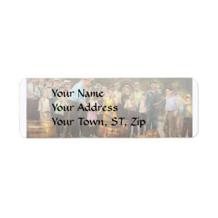 Police - Prohibition - A smashing good time 1921 Return Address Label