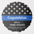 Police Retirement Graduation Party Thin Blue Line