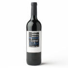 Police Retirement Thin Blue Line American Flag