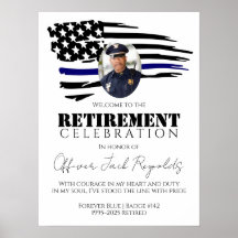 Police Retirement Welcome