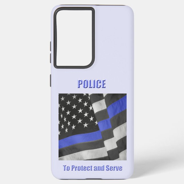 Police Samsung Galaxy S21 Ultra Case (Back)