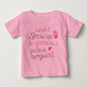 Police Sergeant (Future) Infant Baby T-Shirt