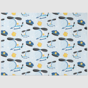 Police Series Design 2 Tissue Paper