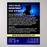 Police Silhouette, Police Officer Recruitment