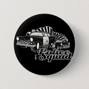 Police Squad 6 Cm Round Badge