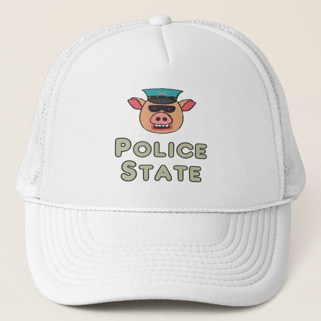 Police State Trucker Hat (Front)