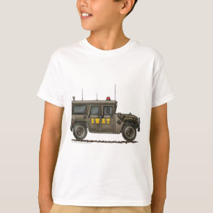 Police SWAT Team Hummer Law Enforcement T-Shirt