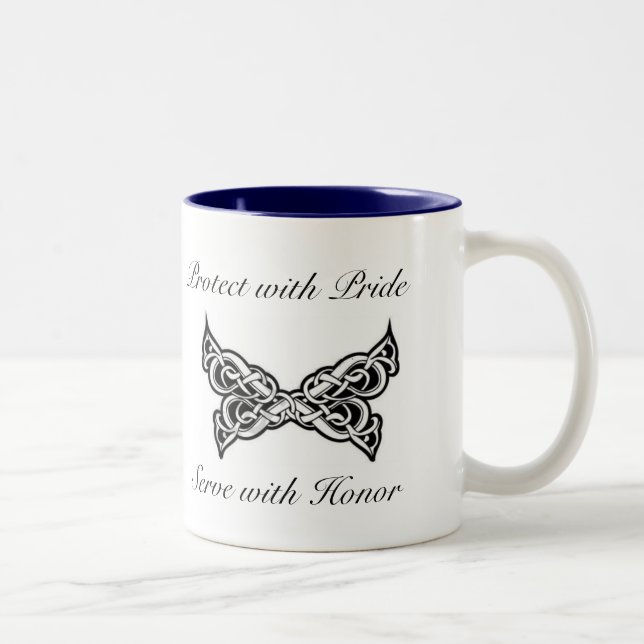 Police Tattoo Mug (Right)