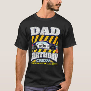 Police Theme Birthday - Mummy Of The Birthday Boy T-Shirt