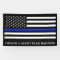 Police Themed American flag