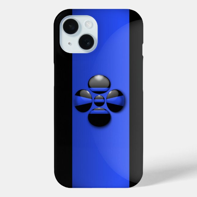 Police Thin Blue Line Case-Mate iPhone Case (Back)