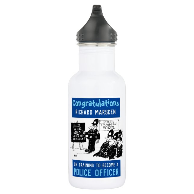 Police Training School 532 Ml Water Bottle (Right)