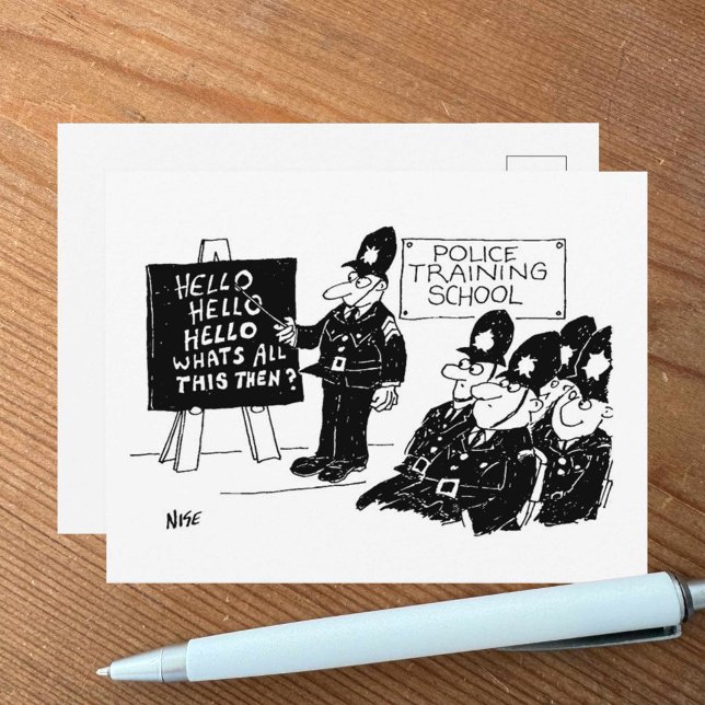 Police Training School Postcard (Creator Uploaded)