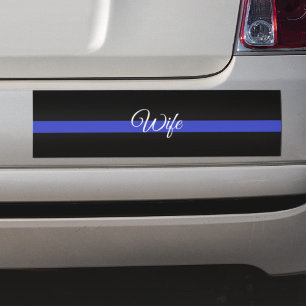 Police Wife Bumper Sticker