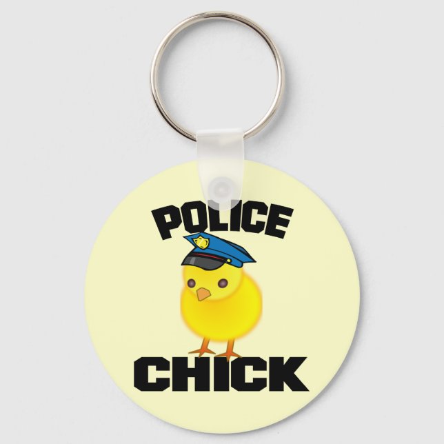 Police Woman Key Ring (Front)
