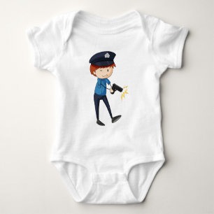 Policeman Baby Bodysuit