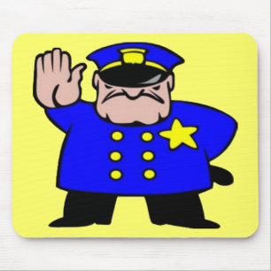 Policeman - Father's Day Mouse Pad