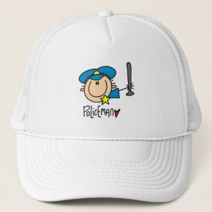Policeman Occupation Trucker Hat