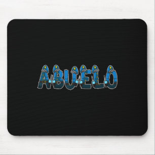 Policeman Police Grandpa Abuelo Halloween Costume Mouse Pad