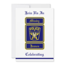 Policeman Wedding Invitation