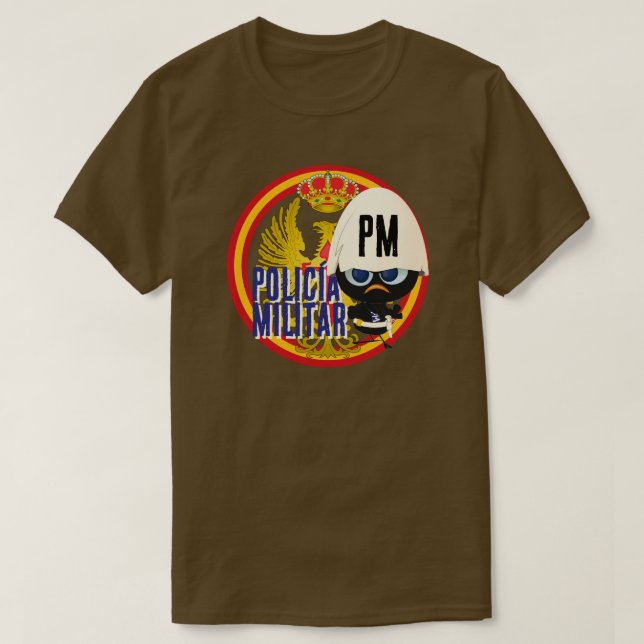 POLICÍA MILITAR T-Shirt (Design Front)