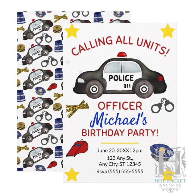Policy Birthday Invitation (Creator Uploaded)
