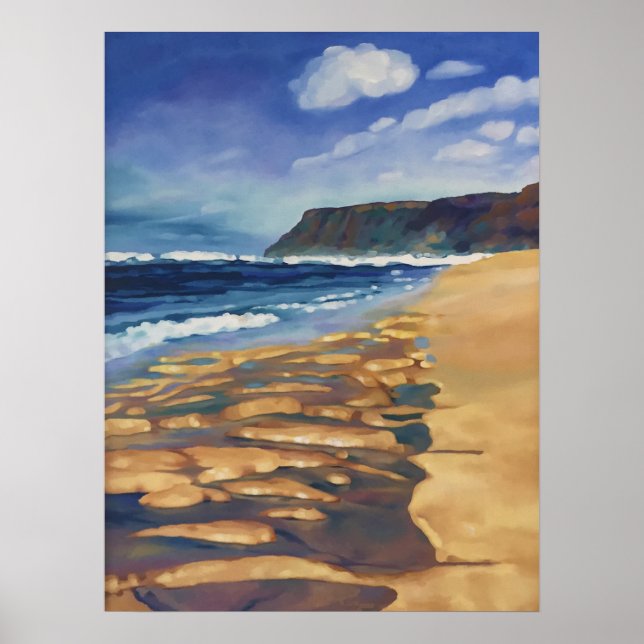 Polihale Beach Poster (Front)