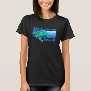 Polihale State Park Hawaii Swimming Honu T-Shirt