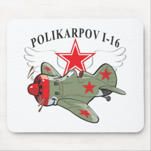 polikarpov i-16 mouse pad