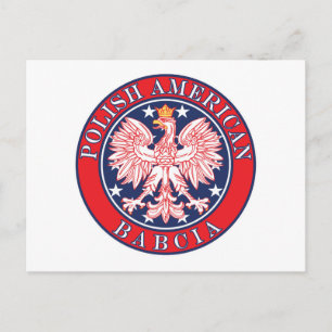 Polish American Babcia Postcard